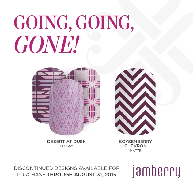Jamberry Going, Going, GONE